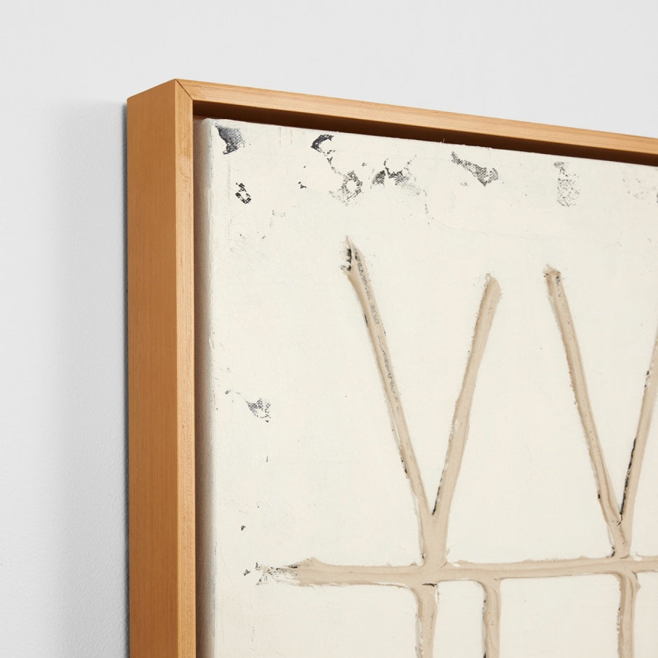 WARFOMATNA1F_Matica 1 Natural Framed Painting