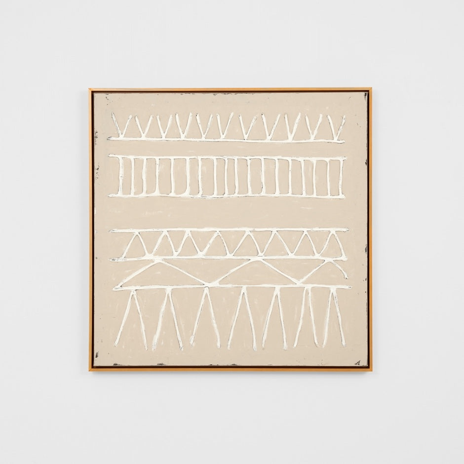 WARFOMATNA2F_Matica 2 Natural Framed Painting