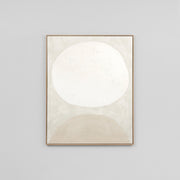 WARFOSCUWH2F_Sculpture White 2 Framed Painting