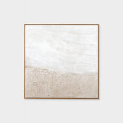 WARFOSEAFN1F_Sea Foam Natural 1 Framed Painting 79 x 79cm