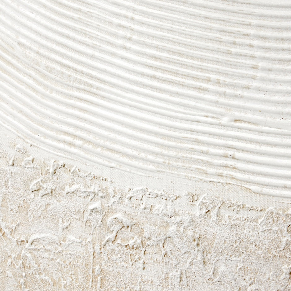 WARFOSEAFW1F_Sea Foam White 1 Framed Painting