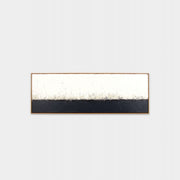 WARFOSHOLACF_Shore Landscape Coal Framed Painting 185 x 64 cm