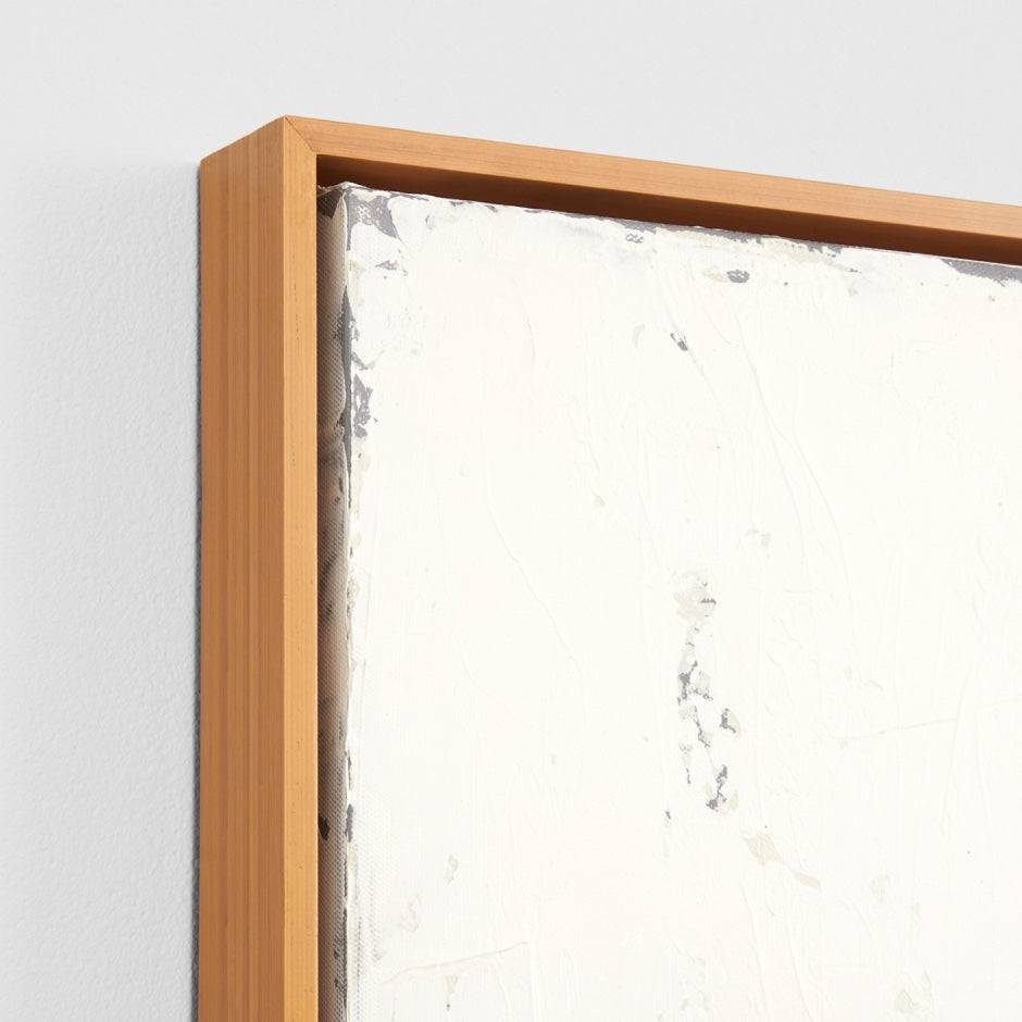 WARFOSHOLACF_Shore Landscape Coal Framed Painting 185 x 64 cm