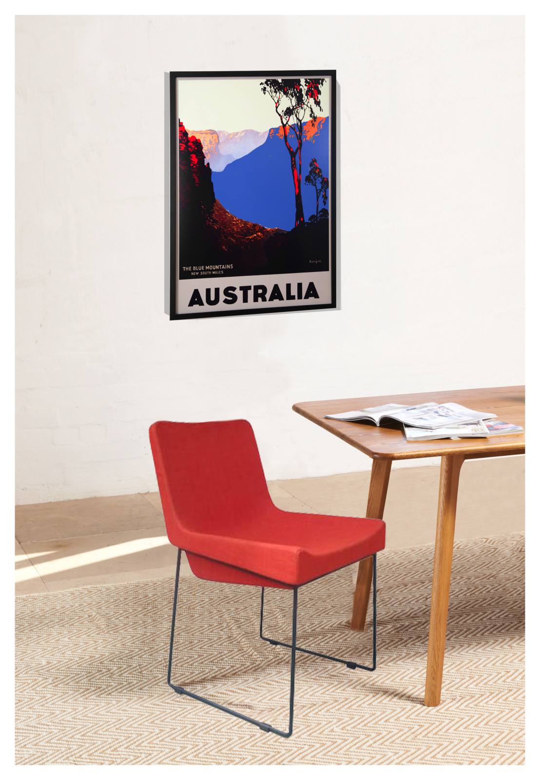 Australia Vintage Poster Print