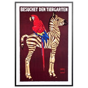 Besuchet Den Tiergarten Print 67x94cm