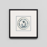WARFPBLUPLA2_Blue And White Porcelain Plate II