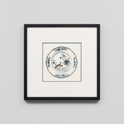 WARFPBLUPLA4_Blue And White Porcelain Plate IV