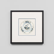 WARFPBLUPLA5_Blue And White Porcelain Plate V