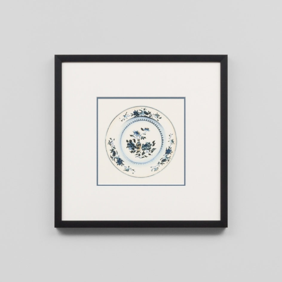WARFPBLUPLA5_Blue And White Porcelain Plate V