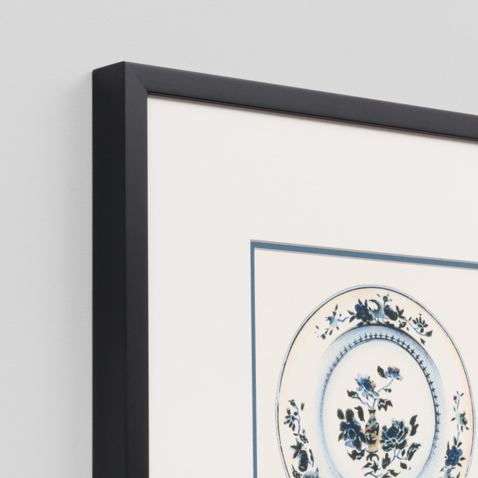 WARFPBLUPLA5_Blue And White Porcelain Plate V