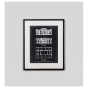 Graphic Building & Plan Print