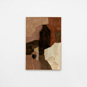 WARMAECL2R7H_Maeve Clay 2 Canvas 100 x 150cm, Light Timber-Look Synthetic Frame