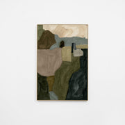 WARMAEMO1R5G_Maeve Moss 1 Rectangle Canvas 80 x 120cm, Black Smooth Synthetic Frame