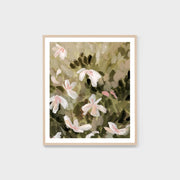 WARMEADAK1W1_Meadow Daisies Khaki 1 Print 43 x 50cm