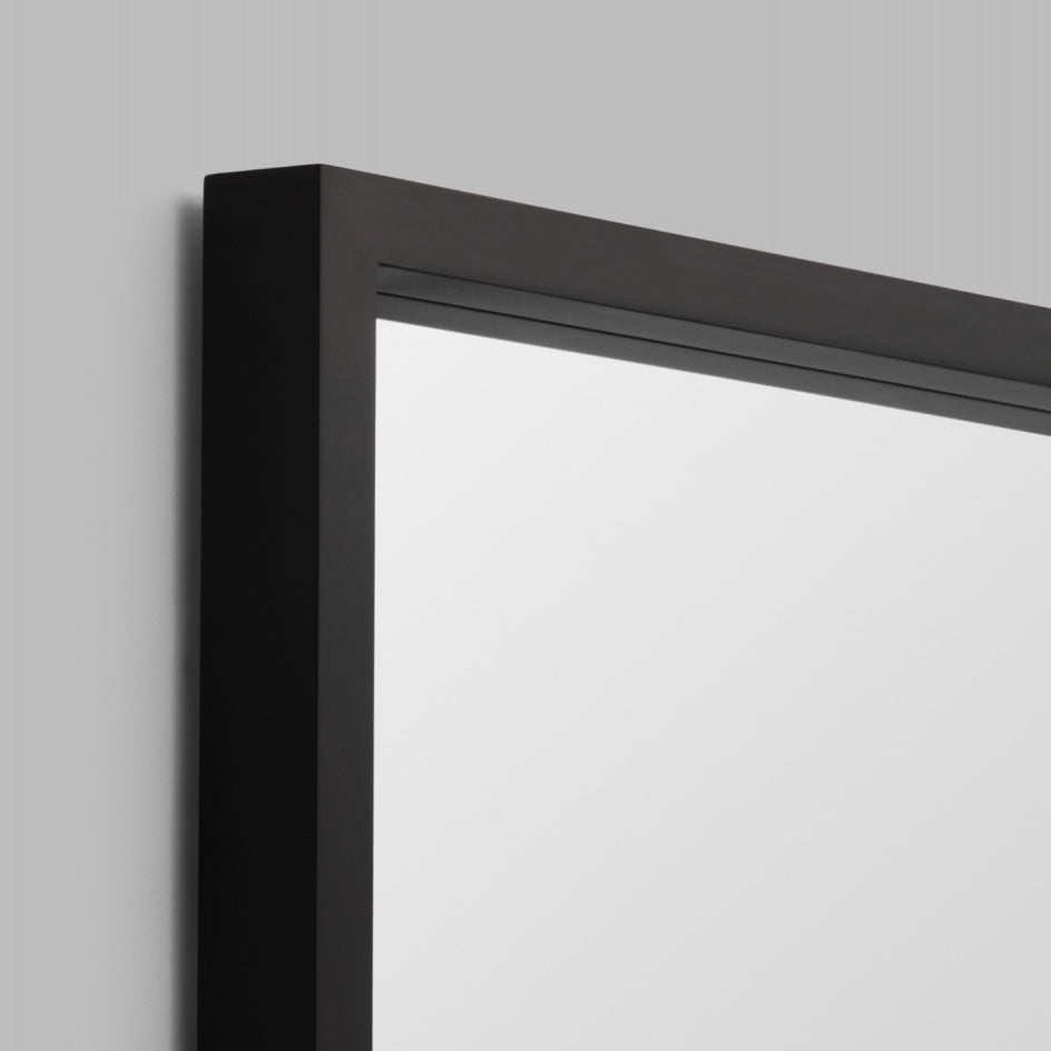 WARMFADEBK_Adel Rectangle Black Mirror