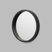 WARMFADERLBK_Adel Round Black Mirror 100 x 100cm