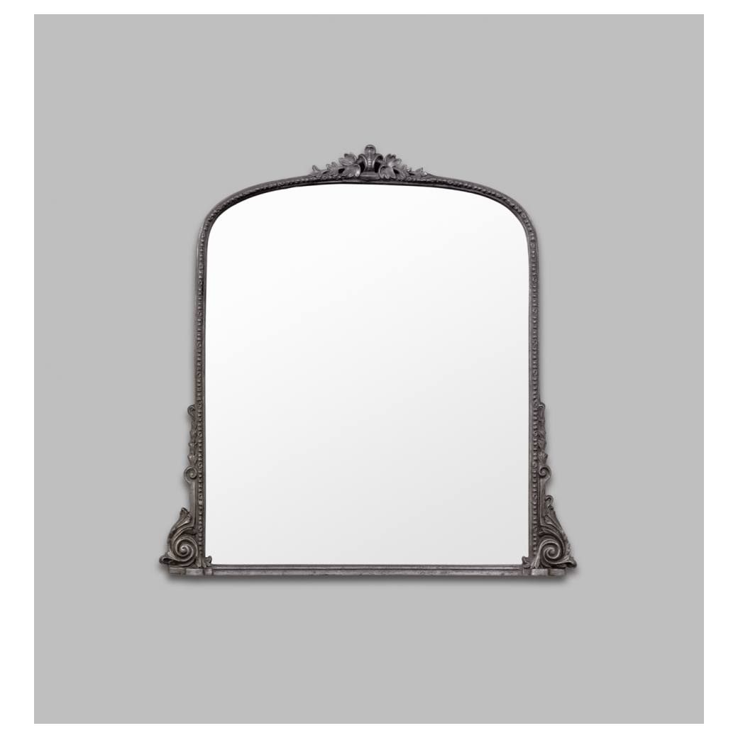 Audrey Small Arch Mirror, Black