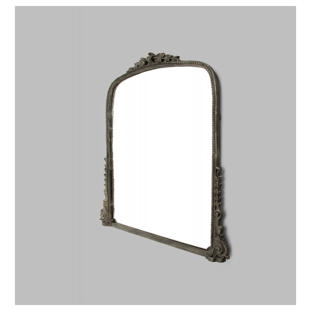Audrey Medium Arch Mirror, Black
