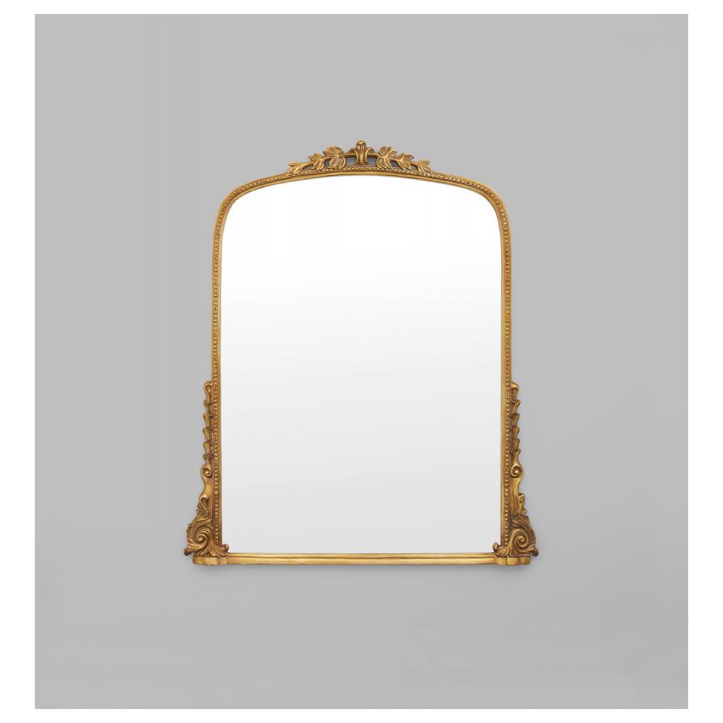 Audrey Medium Arch Mirror, Gold