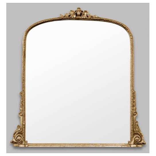 Audrey Small Arch Mirror, Gold