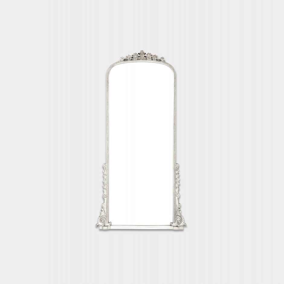 WARMFAUDSILE_Audrey Bright Silver Leaner Mirror