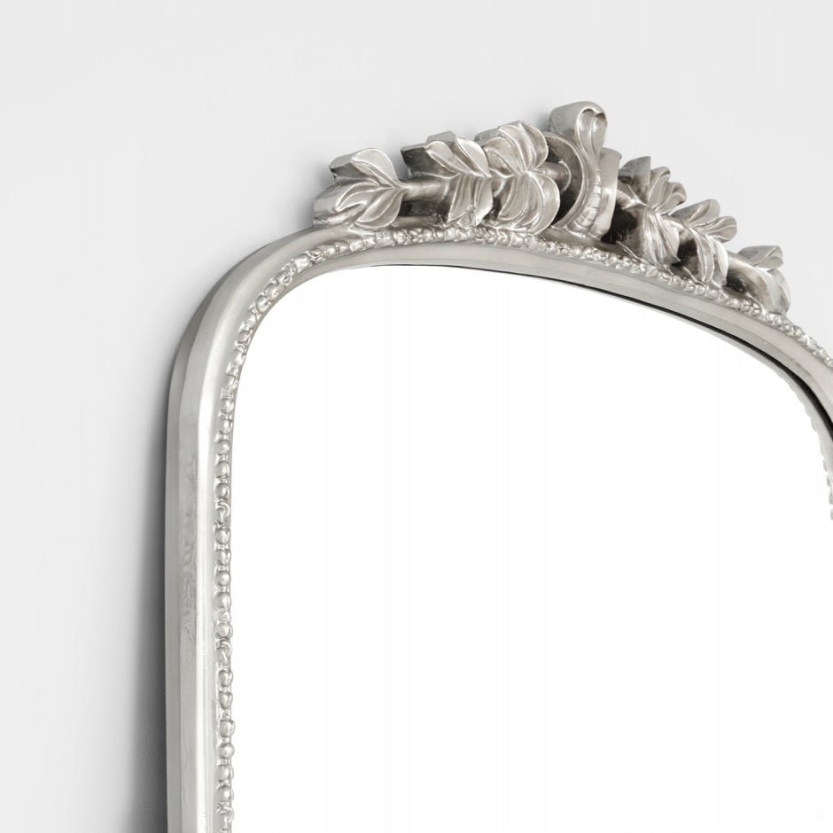 WARMFAUDSILE_Audrey Bright Silver Leaner Mirror