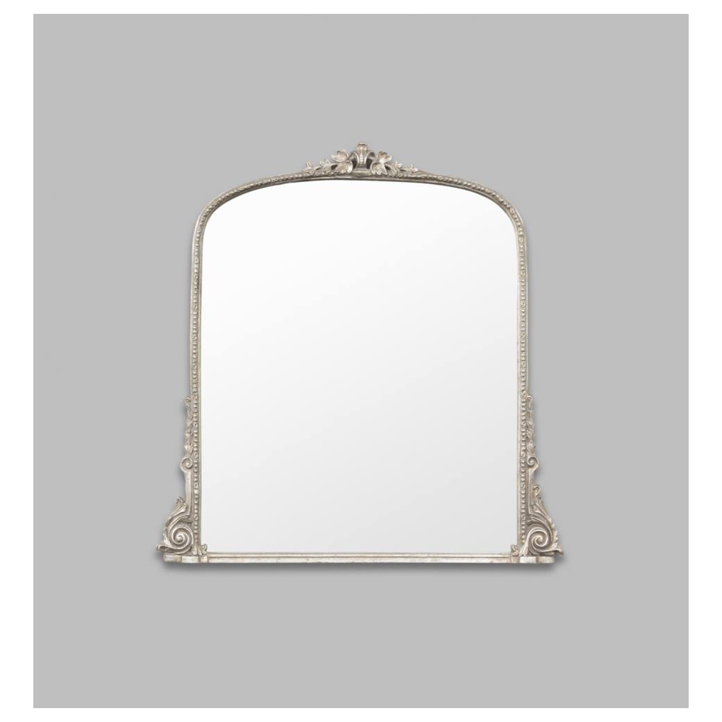 Audrey Small Arch Mirror, Silver