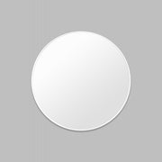 WARMFBELWGL_Bella Round White Gloss Mirror