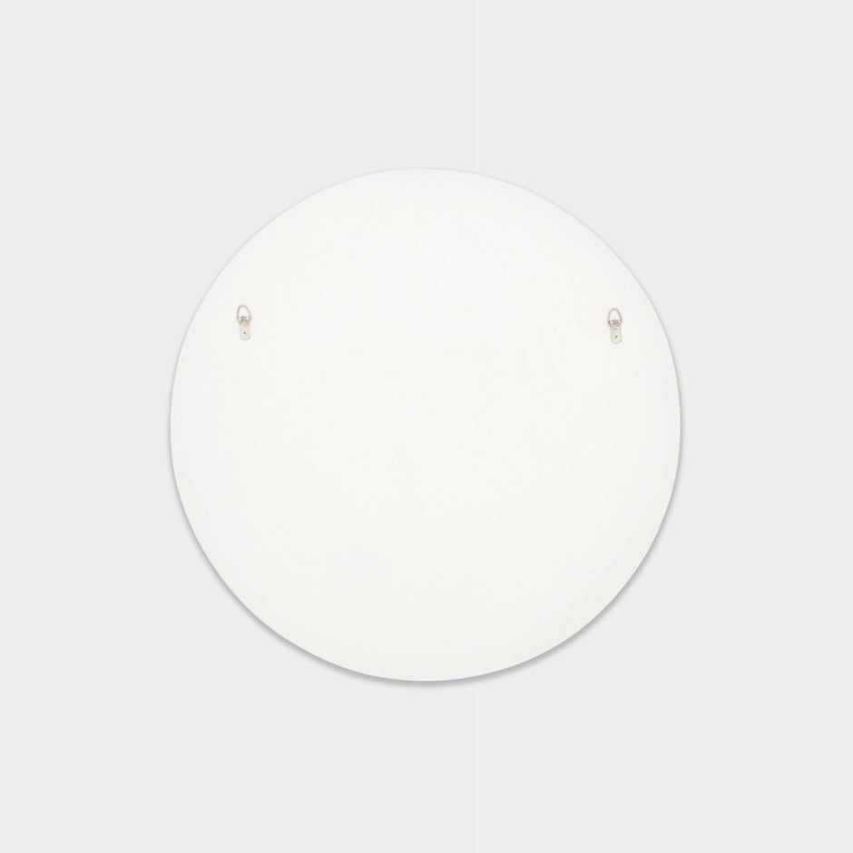 WARMFBEVHWHI_Bevel Hand Painted White Mirror
