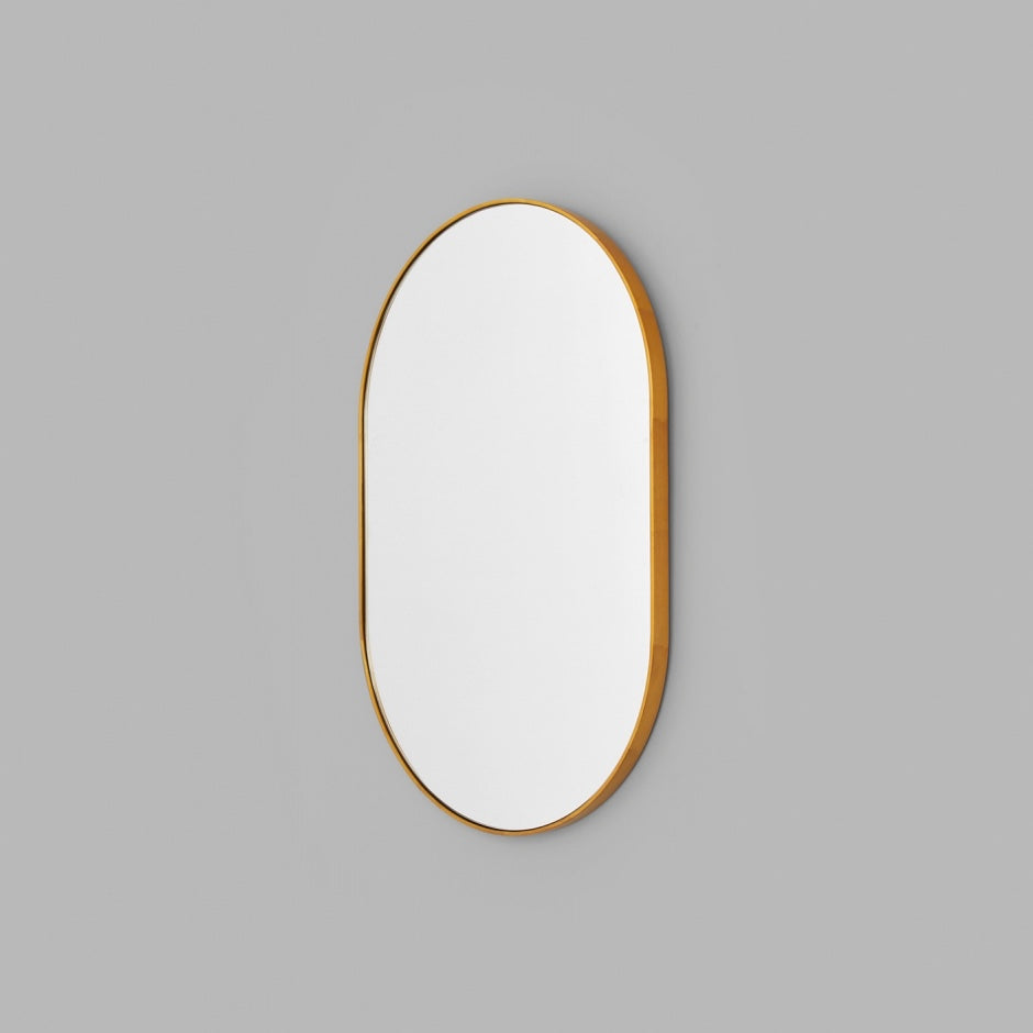 WARMFBJOO65G_Bjorn Oval Brass Mirror 65 x 100cm