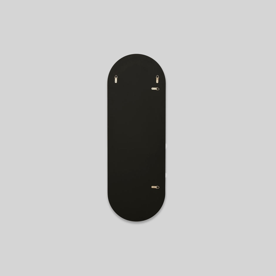 WARMFBJOOLB_Bjorn Oval Large Black Mirror
