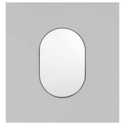 Bjorn Oval Small Mirror, Black