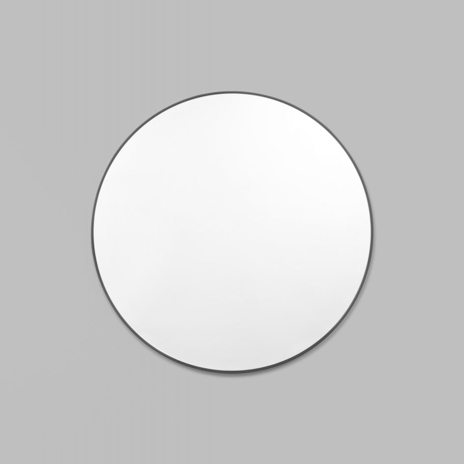 WARMFBJORLB_Bjorn Round Black Mirror 100cm