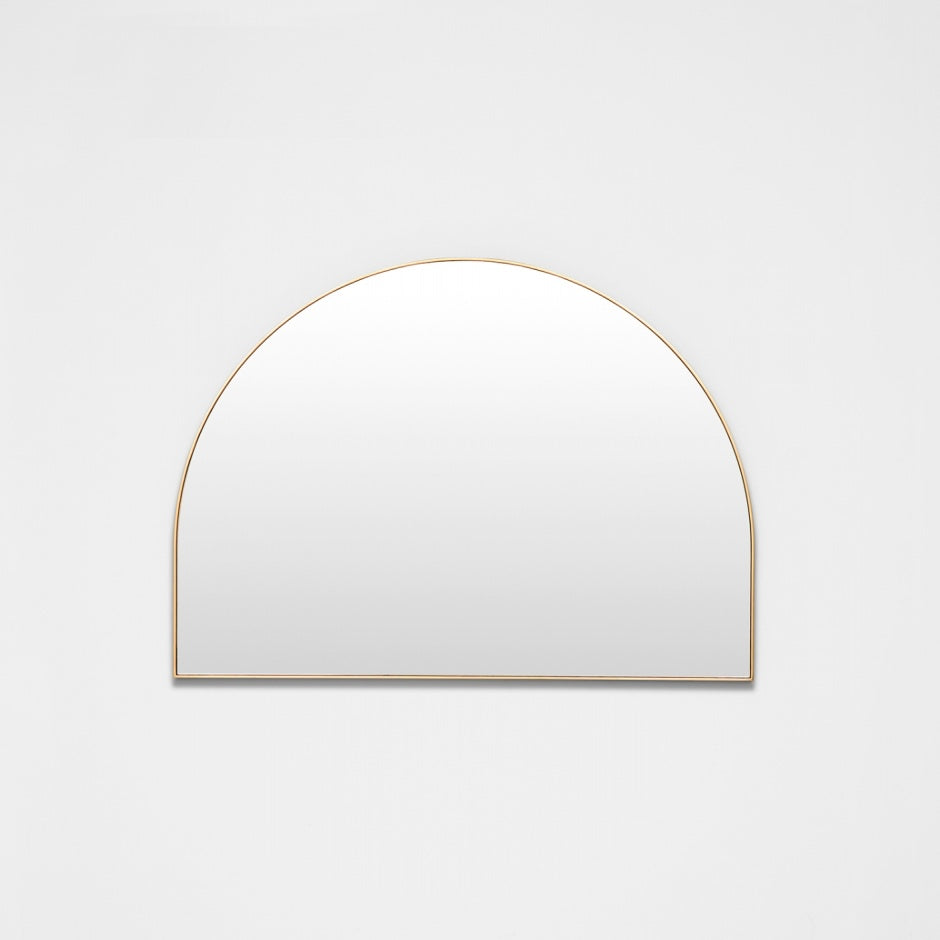 WARMFBJOWA1G_Bjorn Wide Arch Brass Mirror 110 x 80