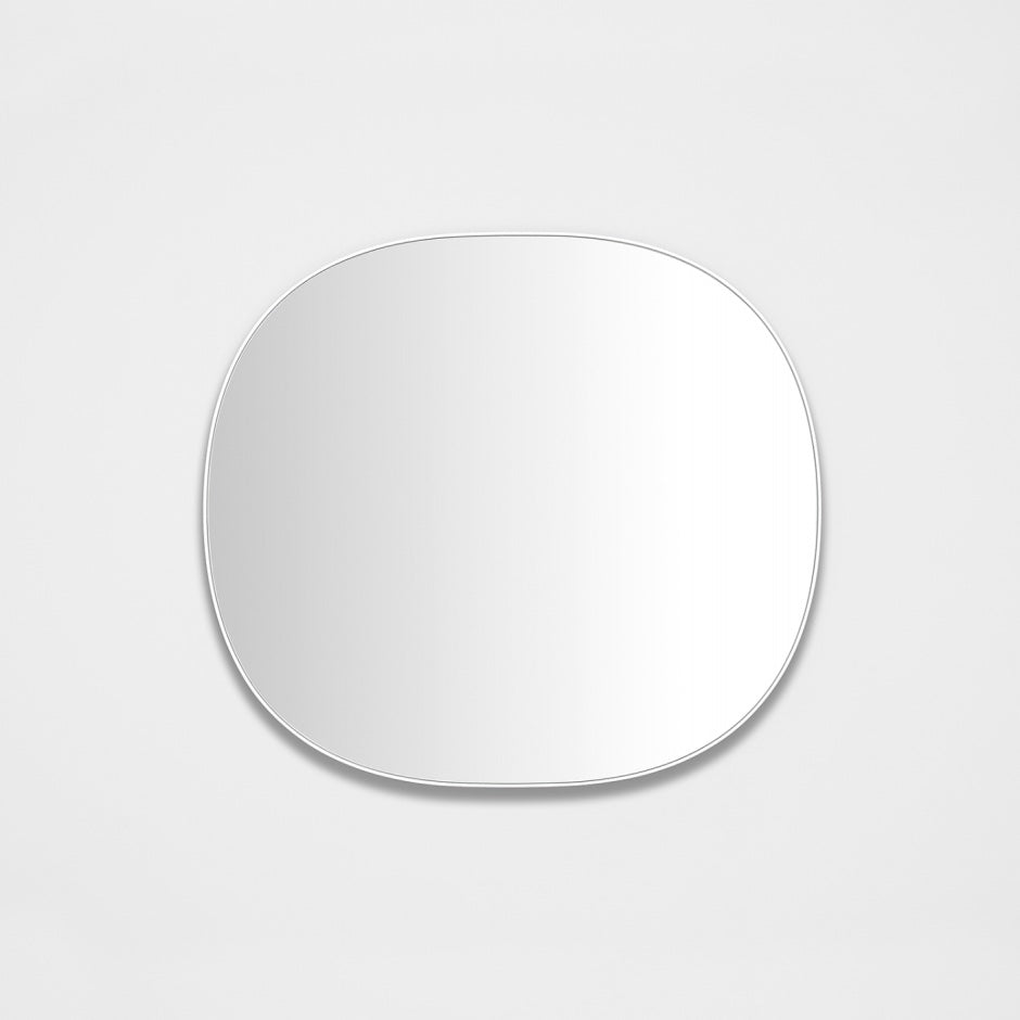 WARMFBOB90BW_Bob Bright White Mirror 90 x 100
