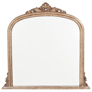 Domed Overmantle Small Mirror, Rustica
