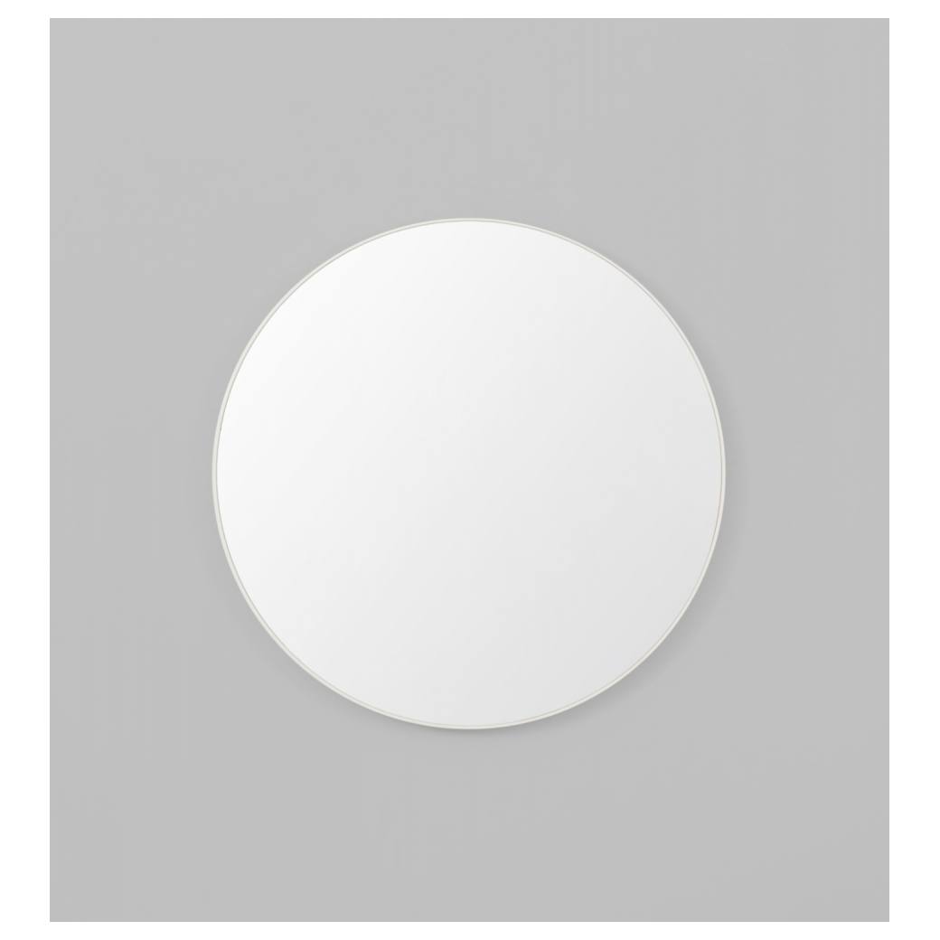 Flynn Mirror Medium, White
