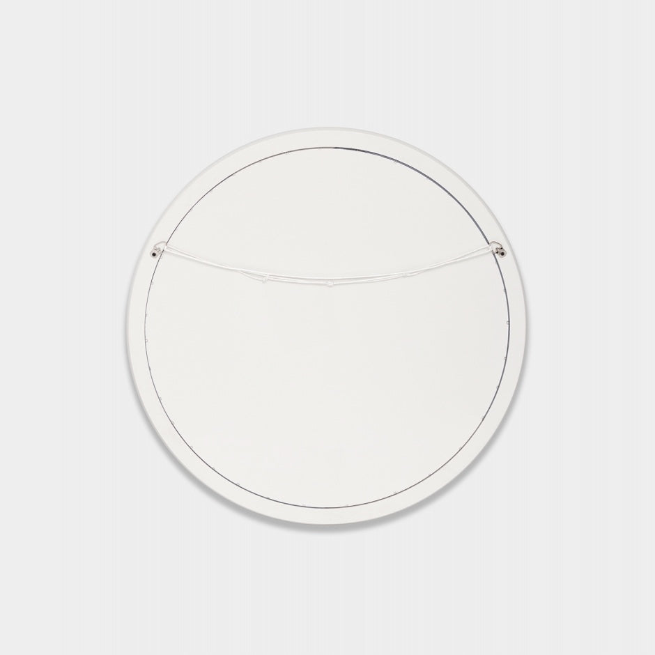 WARMFGERG1CN_Gertrude Round Gloss Cotton Mirror 100cm