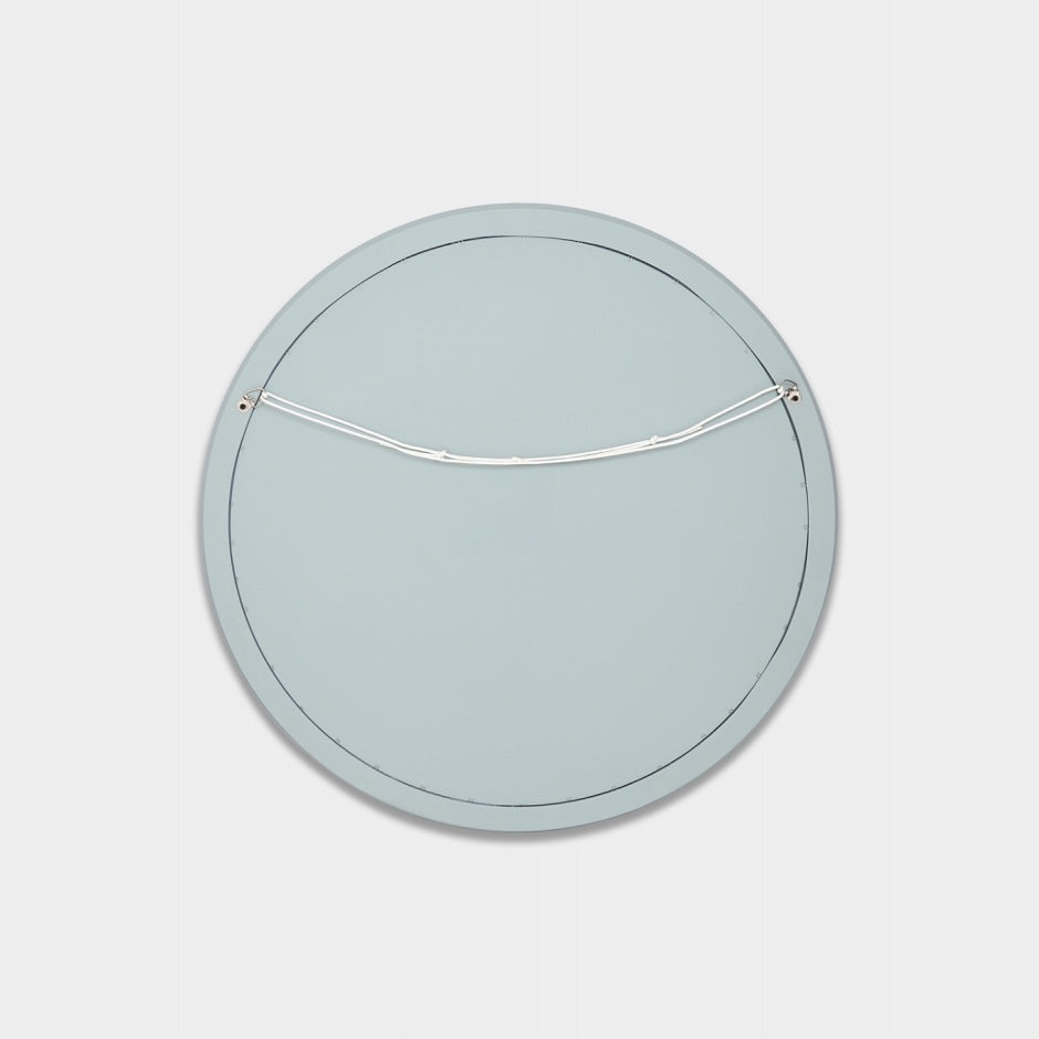 WARMFGERG1DB_Gertrude Round Gloss Dusty Blue Mirror 100cm