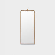 WARMFLORBRF_Lorraine Antique Brass Mirror 70 x 180cm