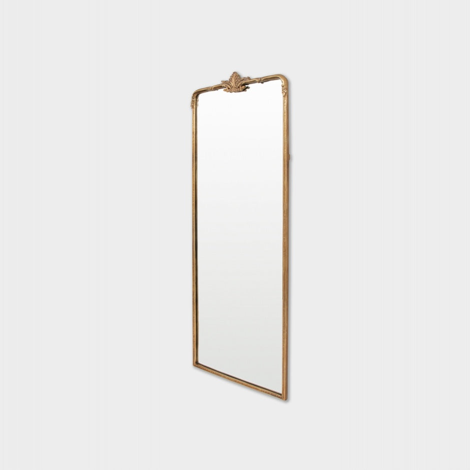 WARMFLORBRF_Lorraine Antique Brass Mirror 70 x 180cm