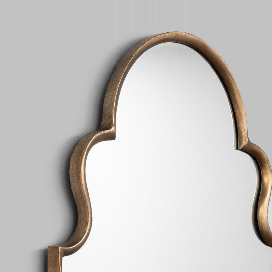 WARMFMELOVBR_Melba Overmantle Brass Mirror