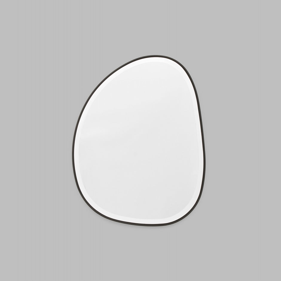 WARMFPEB55BK_Pebble Black Mirror 55 x 70