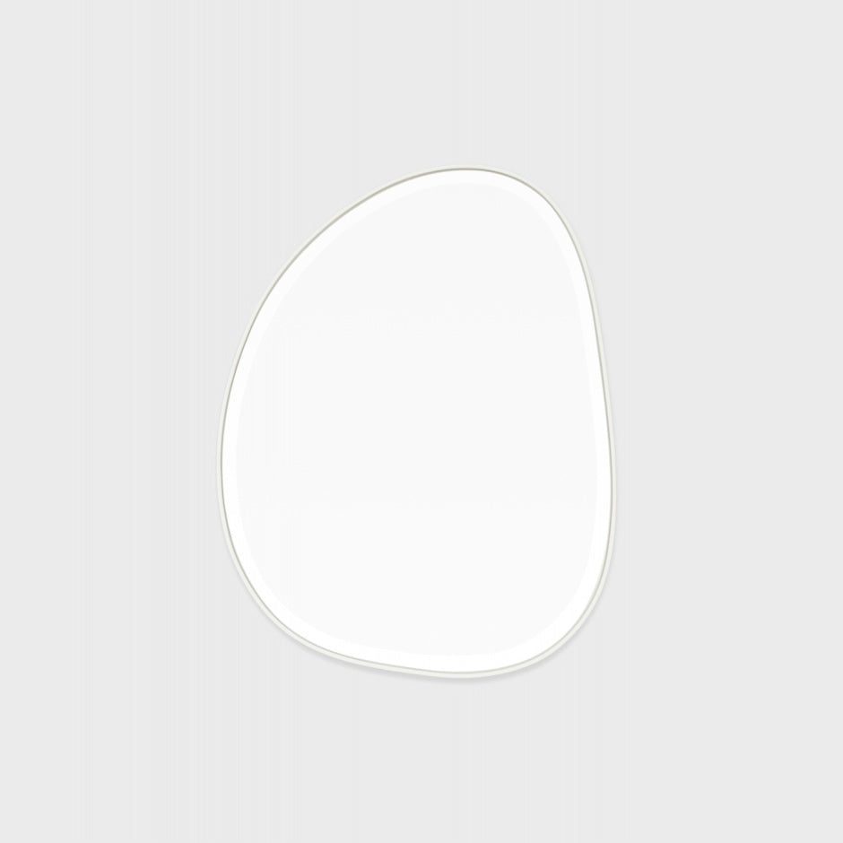 WARMFPEB55BW_Pebble Bright White Mirror 55 x 70