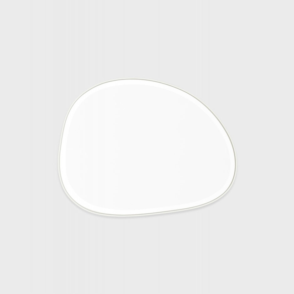 WARMFPEB55BW_Pebble Bright White Mirror 55 x 70