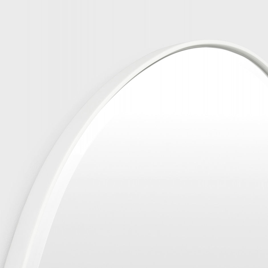 WARMFPEB55BW_Pebble Bright White Mirror 55 x 70