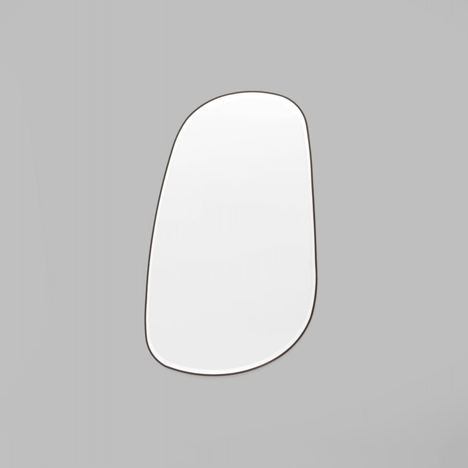 WARMFPEB90BK_Pebble Black Mirror 90 x 150