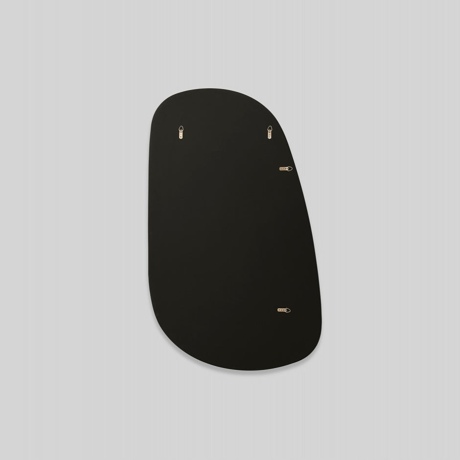 WARMFPEB90BK_Pebble Black Mirror 90 x 150
