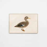 WARMILPN2R1U_Mallard Portrait Natural 2 Canvas 60 x 40cm, Unframed