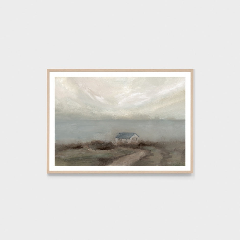 WARMISCOLHG2_Misty Cottage Landscape Haze Print 45 x 62cm